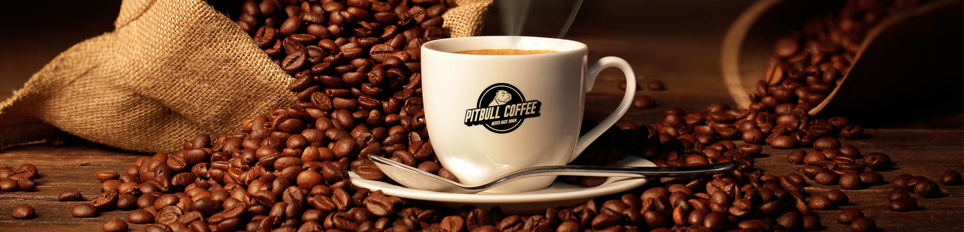 Pitbull Coffee Banner