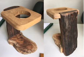 ขาตั้งไม้ดริปกาแฟ Wood Coffee Stand ขาตั้งไม้ดริปกาแฟ Wood Coffee Stand